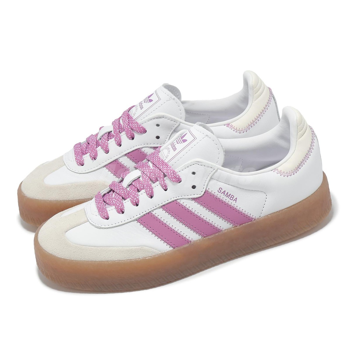 adidas Originals Sambae W White Preloved Purple Gum Women