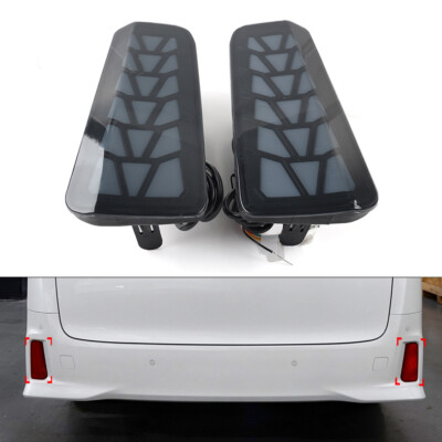 Rear Bumper DRL Turn Signal Brake Lamp For Toyota Vellfire Alphard 30 Series