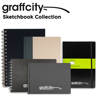 Graff-City Skizzenbuch VOLLES SORTIMENT - Multi Option Rabatt Papierkunst Zubehör