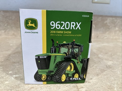 1/64 John Deere 9620RX 2018 Farm Show Edition Green Chase Version - Picture 6 of 9