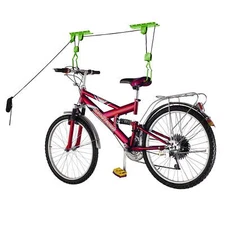 Bike Lane Bicycle Garage Storage Lift Bike Hoist 100LB Capacity Heavy Duty