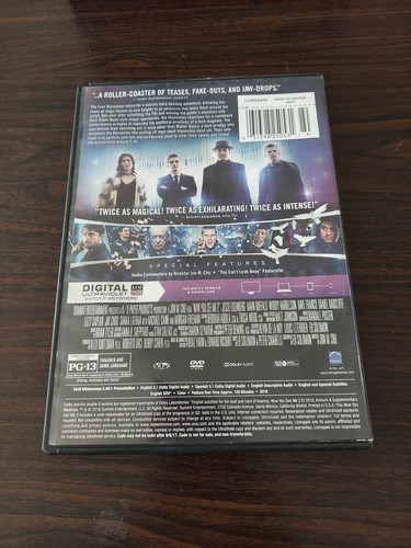 Now You See Me 2 (DVD, 2016 Summit Entertainment) Morgan Freeman - Picture 2 of 3