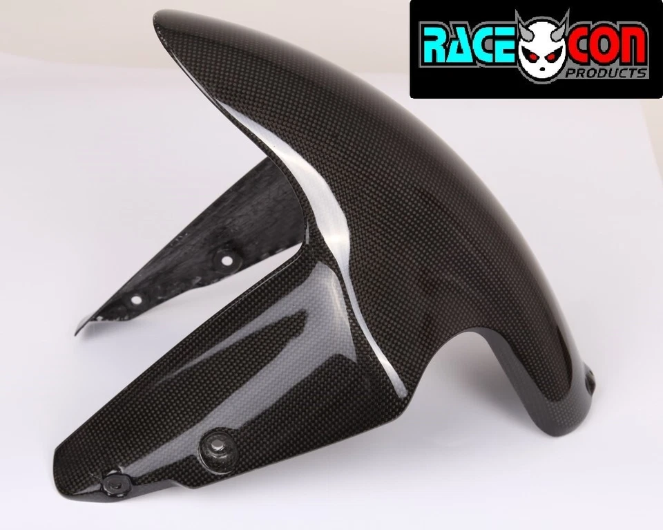 Guardabarros delantero fibra carbono ducati 848 1098 1198 s r Foto 3 de 4