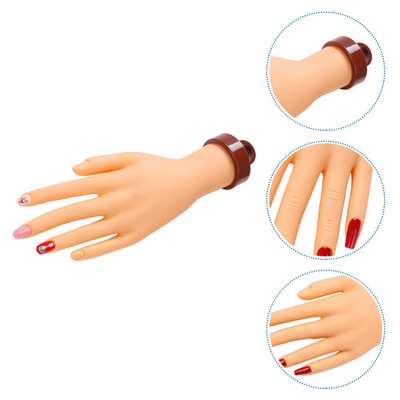 Falsche Nagel Display Hand Nagel Praxis Hand Kit Hand Für Nägel