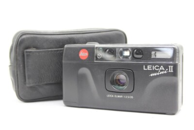 Leica Mini Elmar II Black Point & Shoot 35mm f3.5 Film Camera | eBay