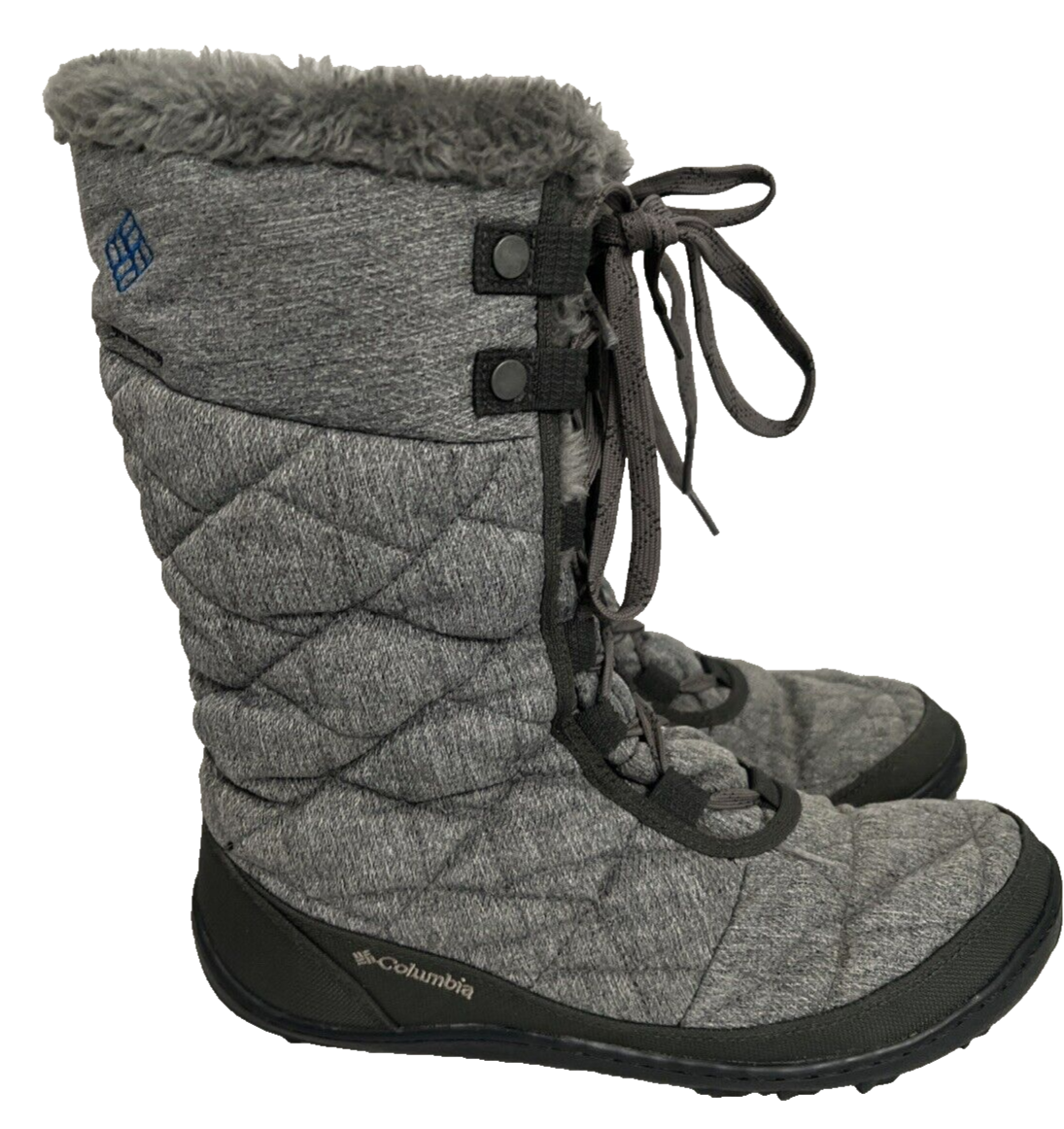 Columbia Women's Minx Mid II Omni-Heat Boots Gray Size 8.5 Winter