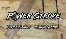 Powerstroke Logo Body Window Diesel Truck Vinyl Decal Sticker 24 12- 3for1 Powerstroke Logo Body Window Diesel Truck Vinyl Decal Sticker 24 12- 3for1