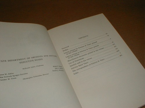 1963 Zebulon Baird Vance Letters Papers Book V.#1 1843-1862 Raleigh NC Governor - Picture 5 of 7