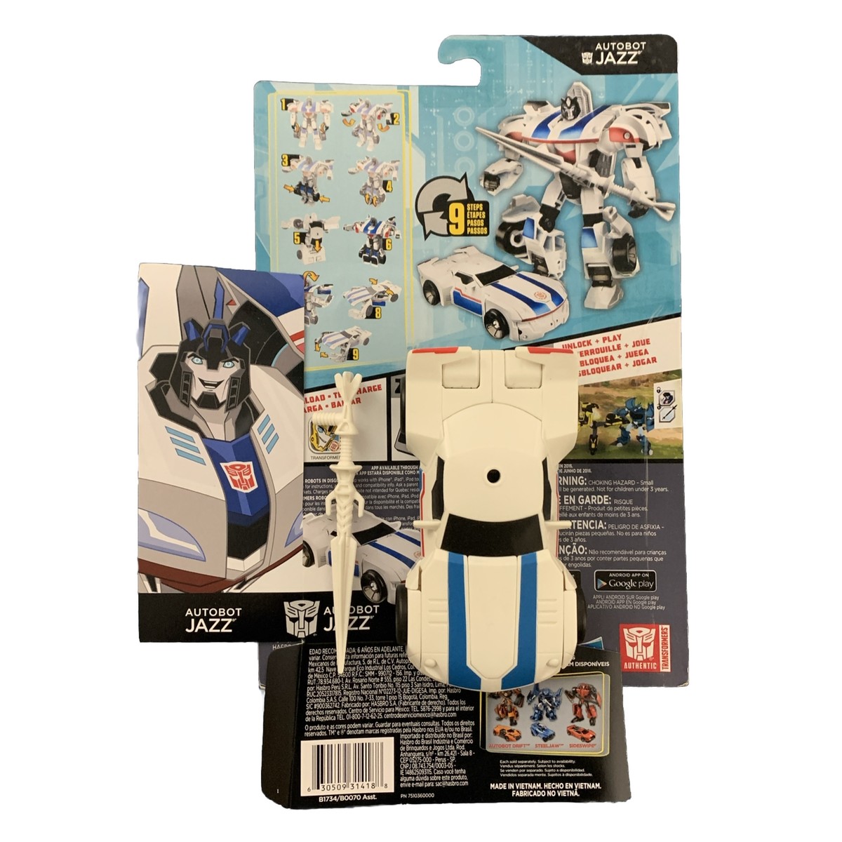 Transformers Robots In Disguise 2015 Autobot Jazz Warrior Class