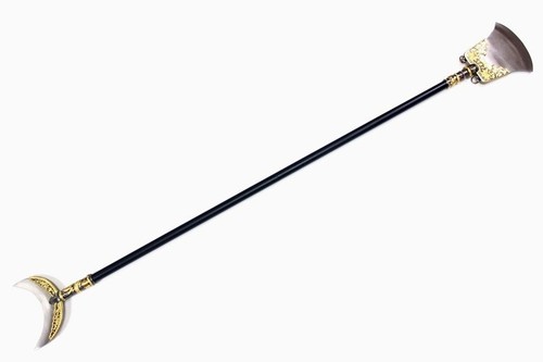 Traditional Shaolin Monk Spade Fancy Chinese Long Weapons - 第 1/8 張圖片