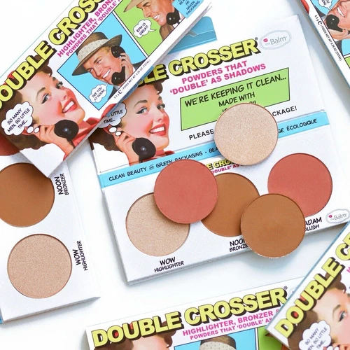 NEW Multi-purpose Palette Double Crosser theBalm Cosmetics