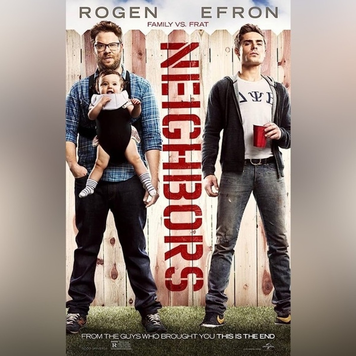 Neighbors DVD Movie Comedy Seth Rogen Zac Efron Family movie Night
