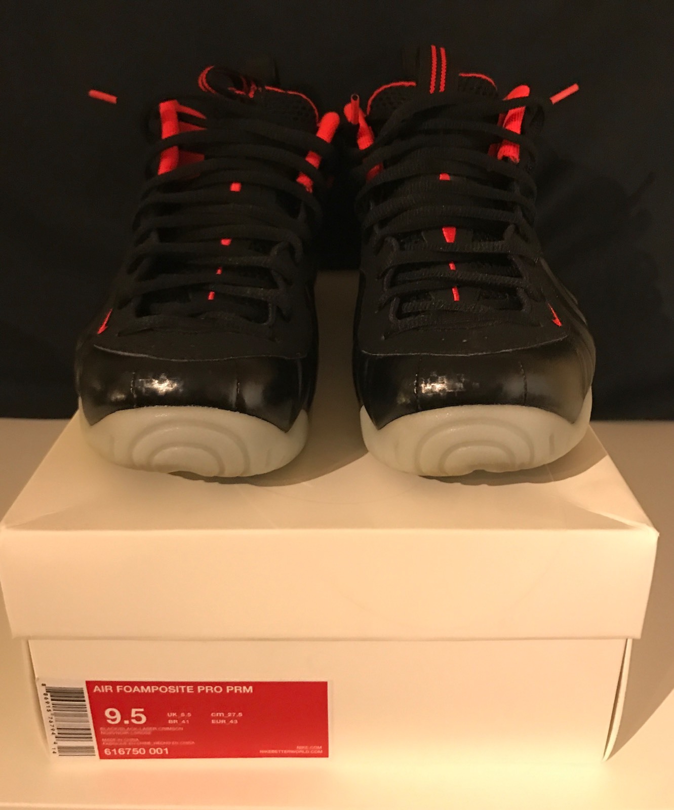 Nike air foamposite pro sonodiventate - yeezy - 100% originale w / ricezione - sz Nike air foamposite pro sonodiventate - yeezy - 100% originale w / ricezione - sz