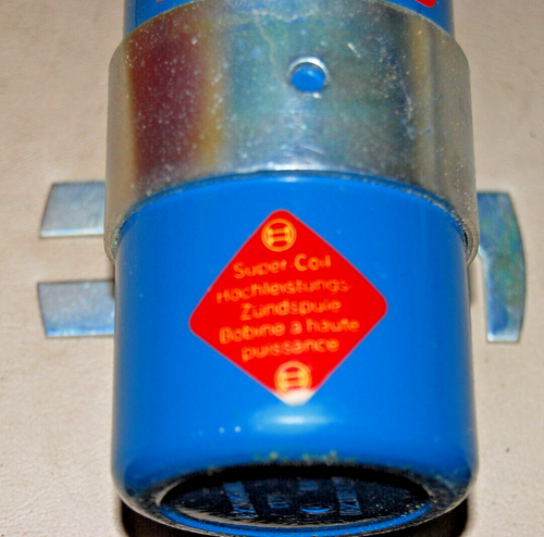 NOS Bosch Super Blue Porsche VW Ignition Coil 12V 0221119027 912 914 Beetle - Foto 4 di 8