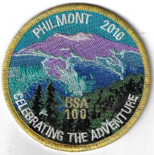 2010 Philmont Celebrating The Adventure BSA Patch GMY Bdr. [PL374] - Photo 1/1