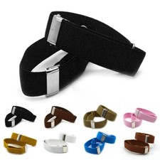 Adjustable Elastic Armband Shirt Garter Sleeve Hold Up Holder Cuff Clip Band Hot