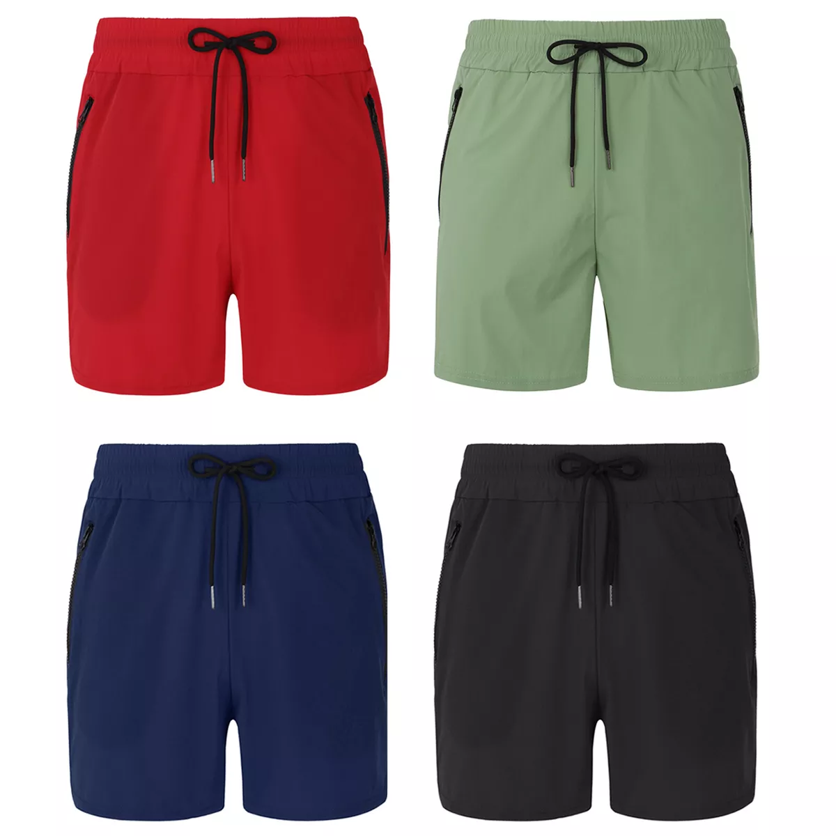Board shorts zipper pocket outlet