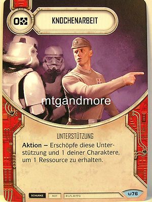 Star Wars Destiny - 2x #076 Knochenarbeit - Awakenings