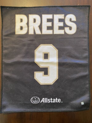 2024 New Orleans Saints - Drew Brees  Saints Hall of Fame  Commemorative Towel