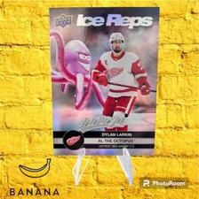 2023-24 MVP Hockey Dylan Larkin/Al The Octopus Ice Reps Detroit Red Wings