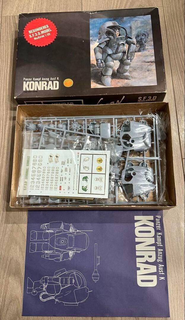 SF3D ORIGINAL HEINRICH KONRAD セット Maschinen Krieger Heinrich Konrad S.F.3.D Original PKA NITTO