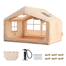 Inflatable Camping Tent  89.7 SqFs Large Inflatable Tent Portable Blow up Tent