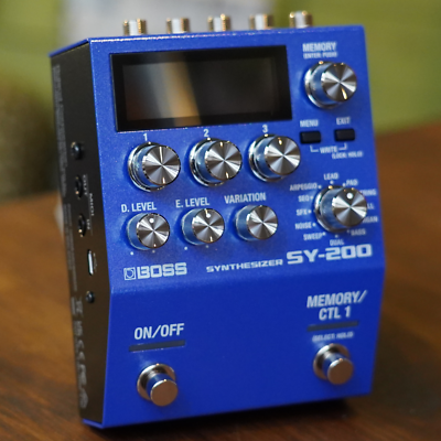 BOSS SY-200 Guitar Bass Synthesizer Pedal Polyphonic MIDI 171