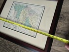 Antique Map circa 1870 Rare Hand Colored Map of Middle States w COA Paper — photo 10