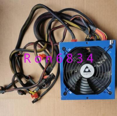 1pc used CHIEFTEC CFT-650-14C 650w power supply #F14