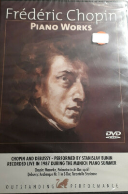 CHOPIN:MAZURKA OP.61,DEBUSSY:ARABEQUE N.1,STANISLAV BUNIN*DVD NEU VERSIEGELT VERSIEGELT