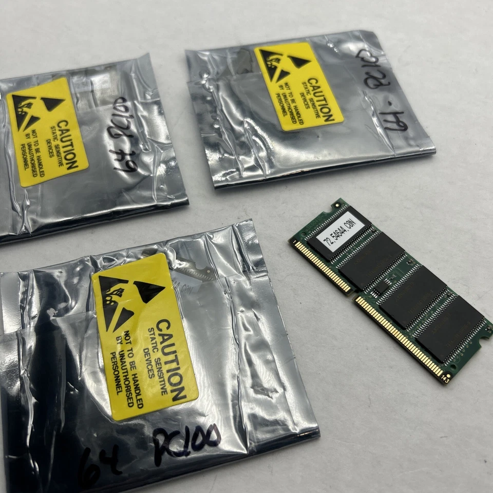 NEW 64MB PC 100Mhz LAPTOP SO-DIMM MEMORY PC100 PC-100 SoDimm NEW - Image 4 of 4