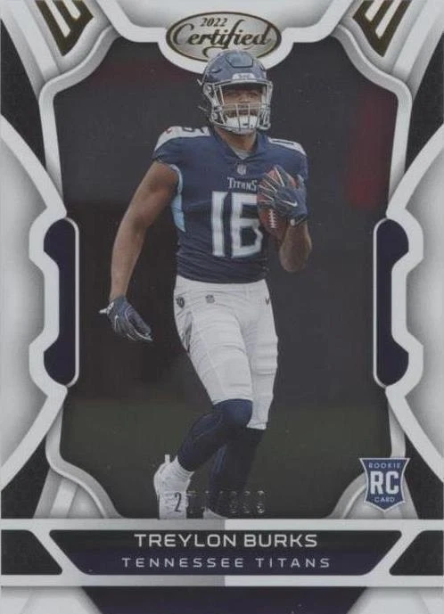 2022 Panini Certified Treylon Burks #115