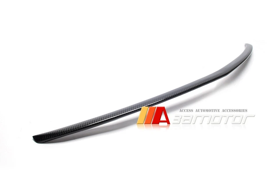 Carbon Fiber Rear Trunk Spoiler fits 2010-2016 Mercedes W207 C207 E-Class Coupe - Image 2 of 4