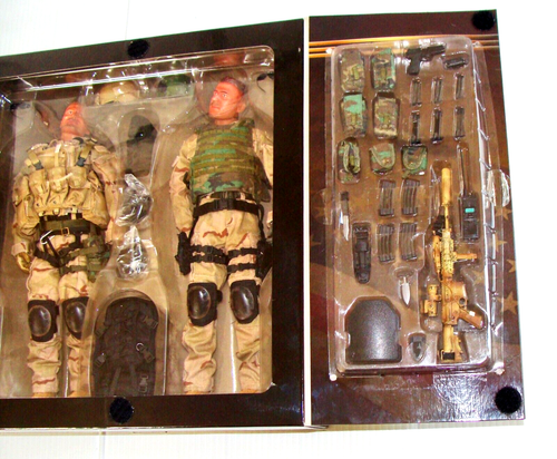 1:6 BBI Elite Force USAF D. Cunningham US Army Ranger E. Self Figures 2 Pack - Picture 5 of 12