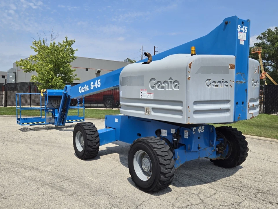 ТЕЛЕСКОПИЧЕСКАЯ СТРЕЛА 2017 GENIE S-45 DIESEL 4X4 45 ФУТОВ ПОДЪЕМНИК ВОЗДУШНЫЙ ПОДЪЕМНИК СТРЕЛА ПОДЪЕМНИК JLG - Изображение 2 из 4