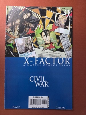 Marvel X-FACTOR #9 2006 Peter David