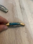 pocket knife Damascus steel blade — photo 1