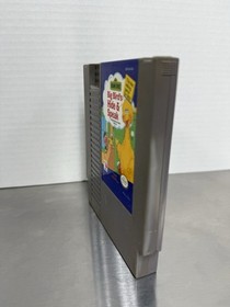 Sesame Street Big Bird's Hide And Speak Nintendo NES Authentic Tested Cartridge