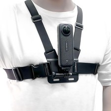 Adjustable Chest Mount Harness for Insta360 X5 X4 X3 X2 X ACE Pro ONE RS R...