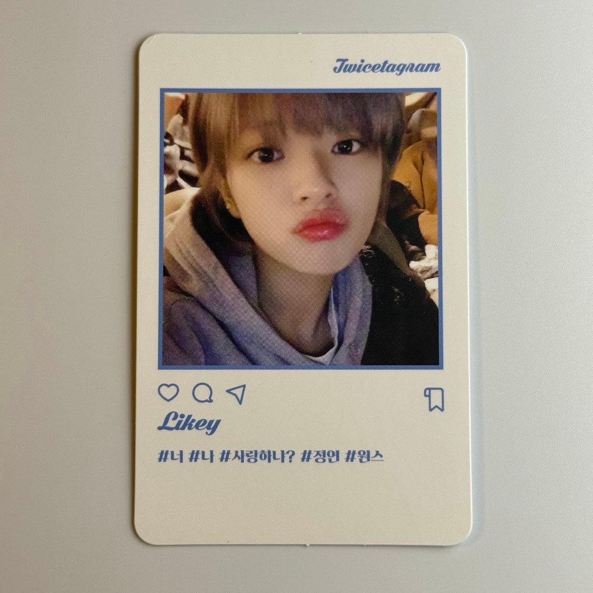 ジョンヨン サノク トレカ Likey Twicetagram TWICE Twice Jeongyeon Photocard | Twicetagram Likey | eBay