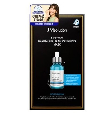 JMsolution The Effect HYALURONIC & MOISTURIZING Mask Sheet 24g X 10pcs K-BEAUTY