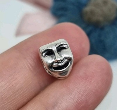 Original PANDORA Silber THE WORLD'S A STAGE Maske Charm   S925 ALE  