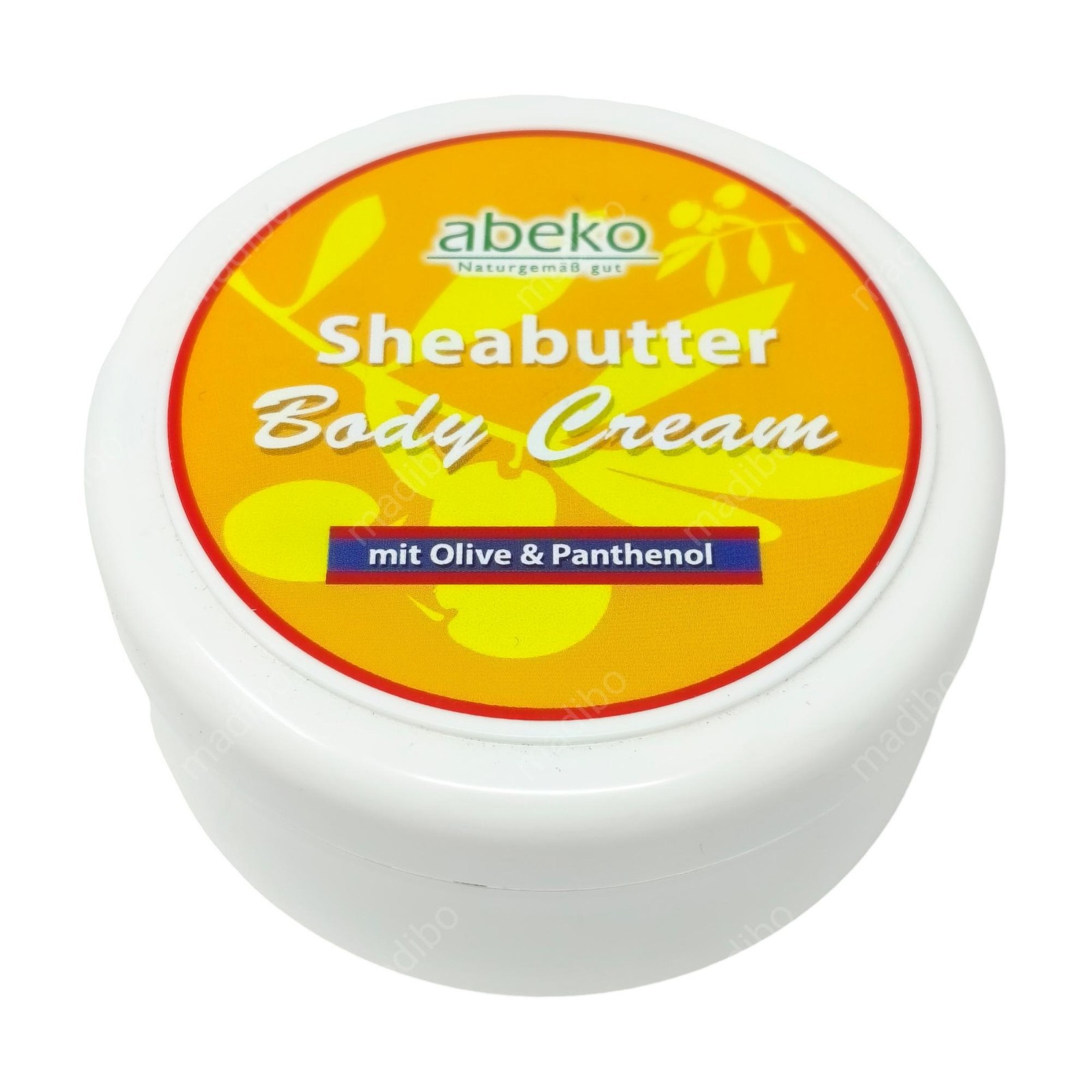 4,00 euros por 100 ml abeko manteca de karité crema corporal 200 ml con oliva y pantenol
