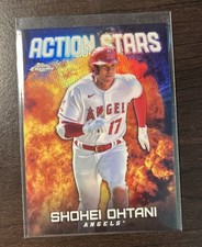 2023 Topps Chrome Update Series - Action Stars Shohei Ohtani #ASC-4