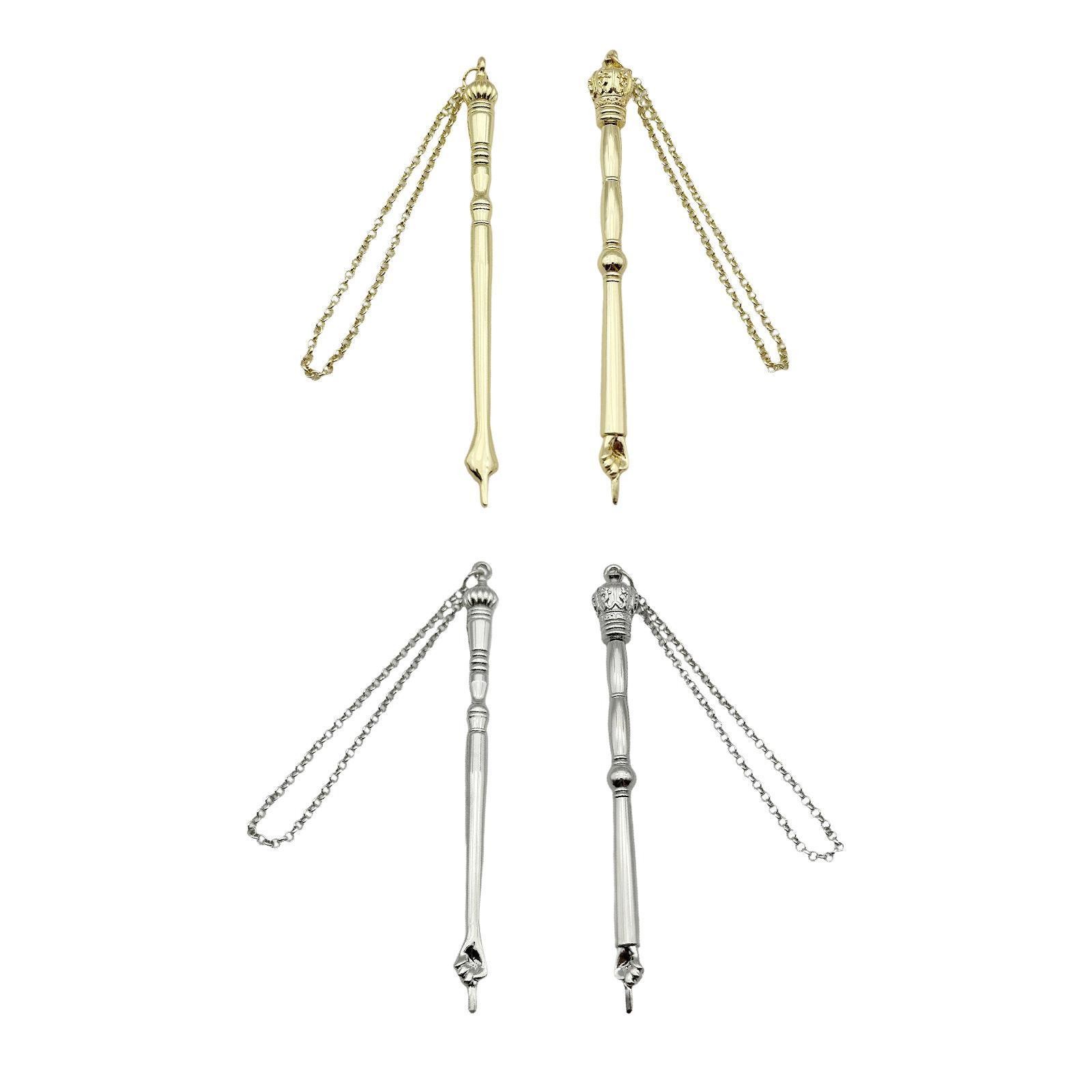 Bible Pointer Reading Tool with Charm Jewish Bar Mitzvah Yad Torah Pointer