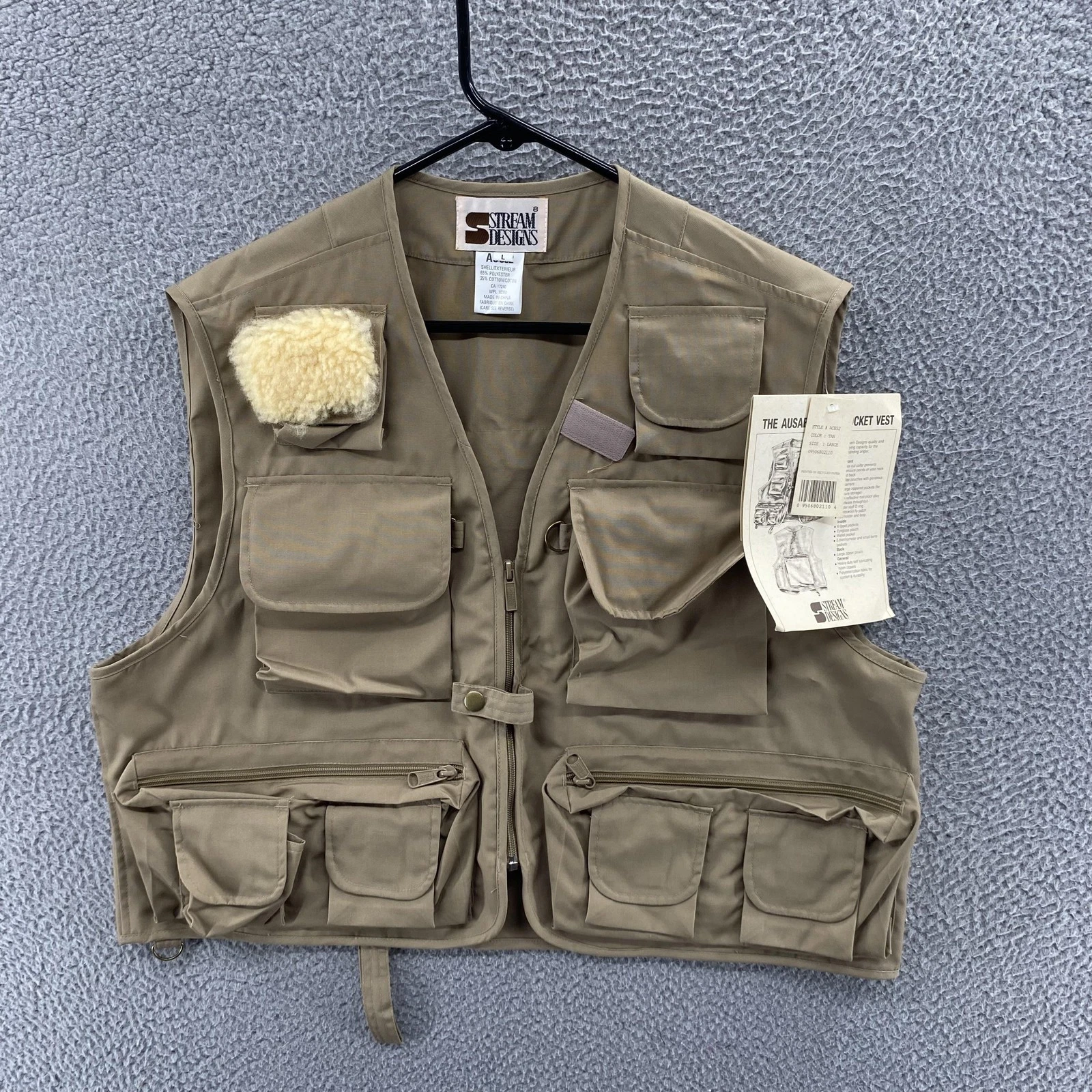 VINTAGE Stream Designs Vest Mens Large Fly Fishing Ausable II 24 Pocket Outdoor
Opens in a new windo