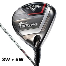 Callaway Big Bertha 3W 5W Fairway Wood Set of 2 Speeder NX Stiff RH New