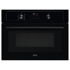 Image of AEG KMX365060B Built-in CombiQuick Microwave Oven in Black 54065