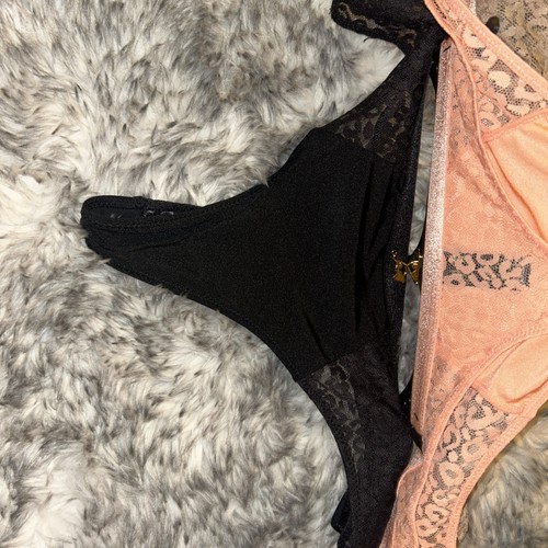 BABY PHAT 3er Pack Spitzentangas, baumelnder Anhänger an jedem Paar😍, Größe XL, *neu mit Etikett* - Bild 3 von 6