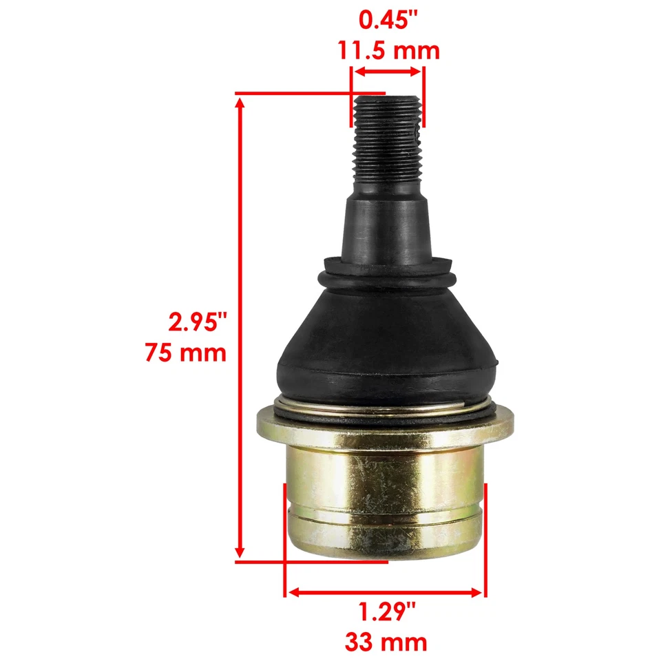 Rótula superior o inferior para Kawasaki KFX450R KSF450 2008 2009 2010 2011-2014 Foto 2 de 4